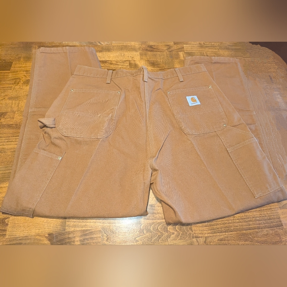 Carhartt Men's Brown Work Pants 44x30